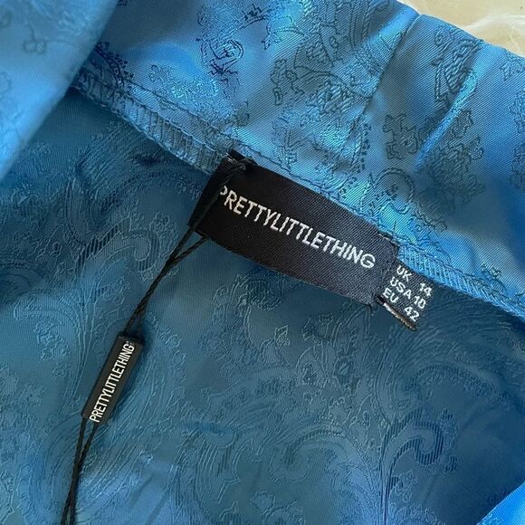 PLT blue satin mini set - Picture 3 of 3